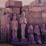 10-エジプトの神像群